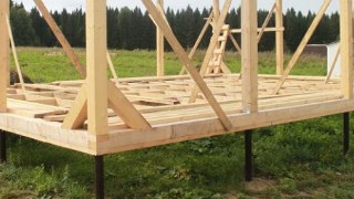 Сарай на винтовых сваях или хозблок на сваях Саров цена от 2590 руб. / шт.
