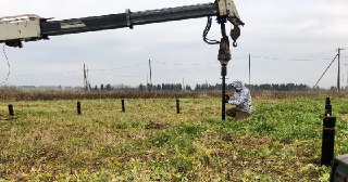 Установка винтовых свай Саров цена от 3171 руб.