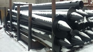 Винтовые сваи диаметром 73 мм Сарове цена от 1374 руб.